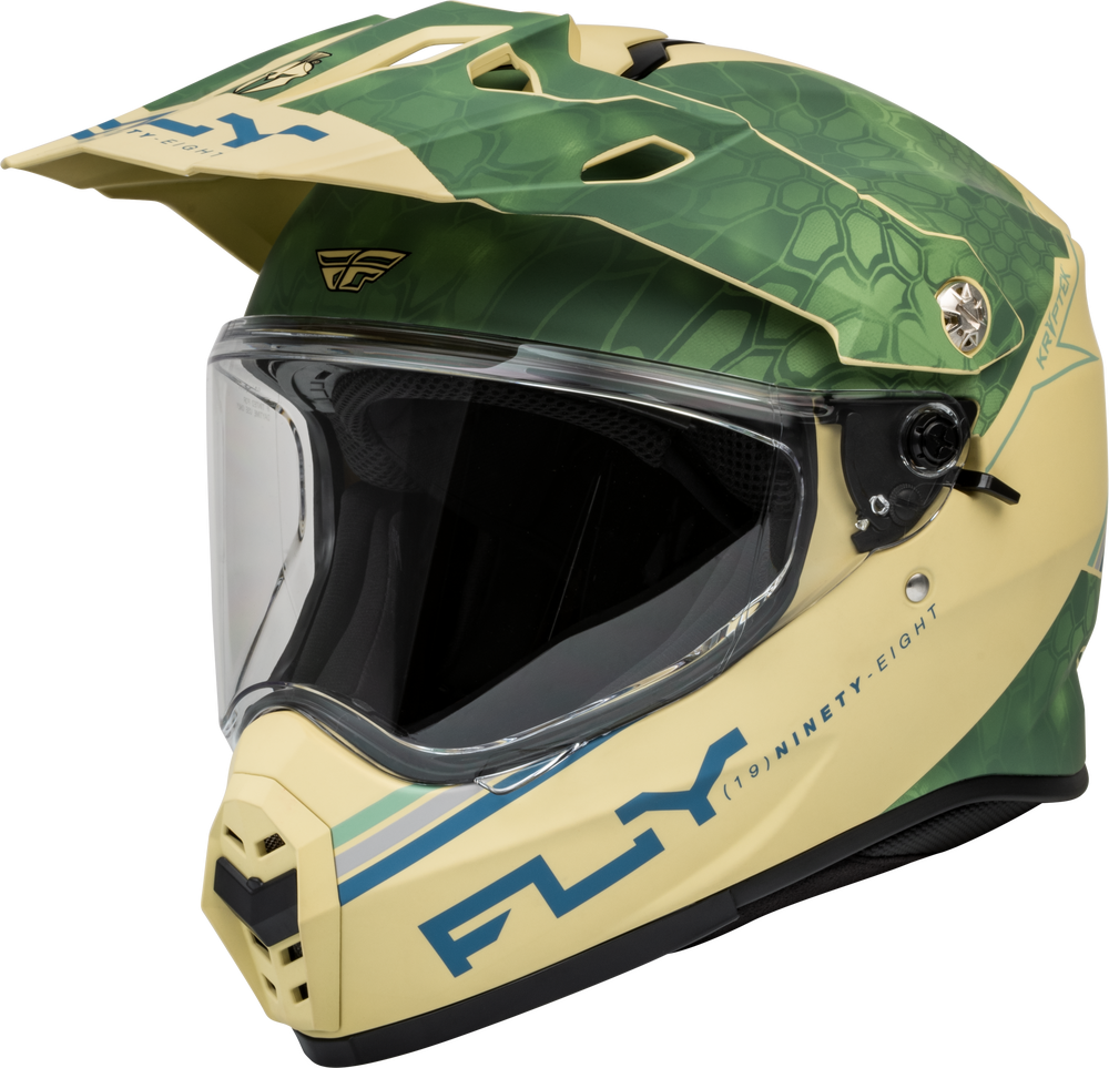 Fly Racing Trekker Kryptek Conceal Helmet - 73-7028 - Matte Tan/Sage/Black