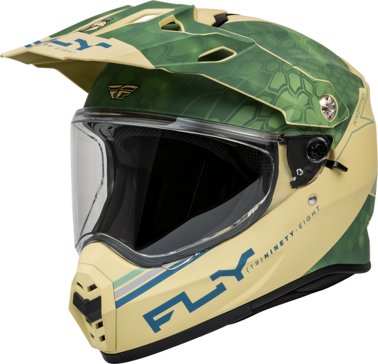 Fly Racing Trekker Kryptek Conceal Helmet - 73-7028 - Matte Tan/Sage/Black