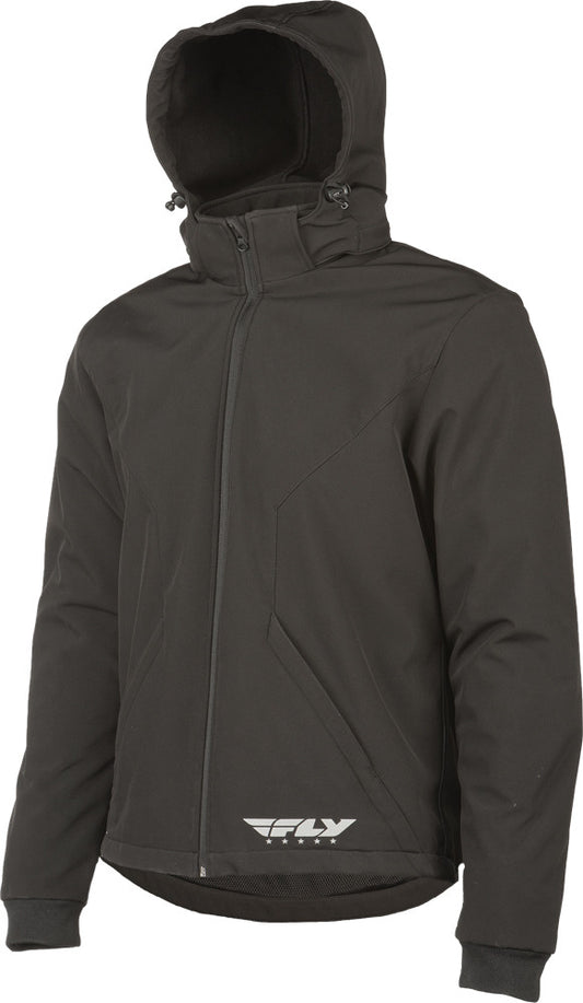 Fly Racing Armored Tech Hoodie - Black - 477-2009 -