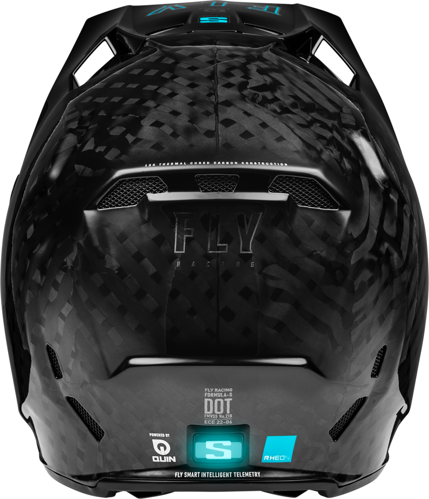 Fly Racing Formula S Carbon Helmet S1A - 73-4415 - Black
