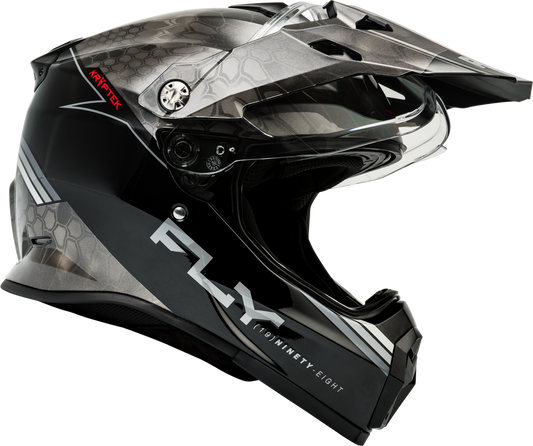 Fly Racing Trekker Kryptek Conceal Helmet - 73-7027 - Black/Grey/White