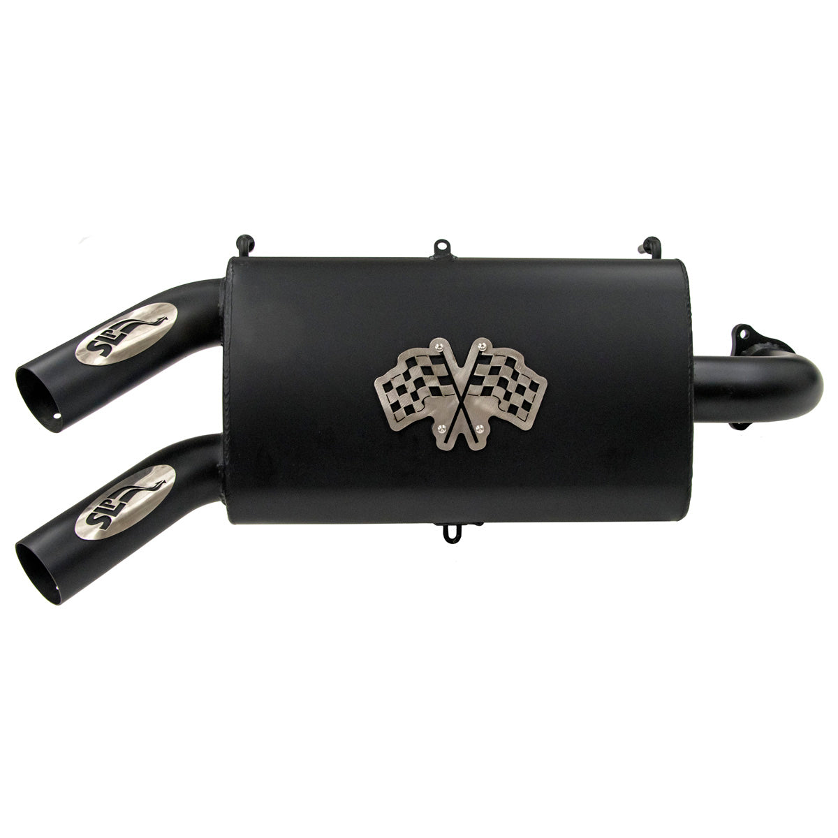 SLP Performance Muffler for 2016-21 Polaris RZR XP Turbo Models - Black - 09-118
