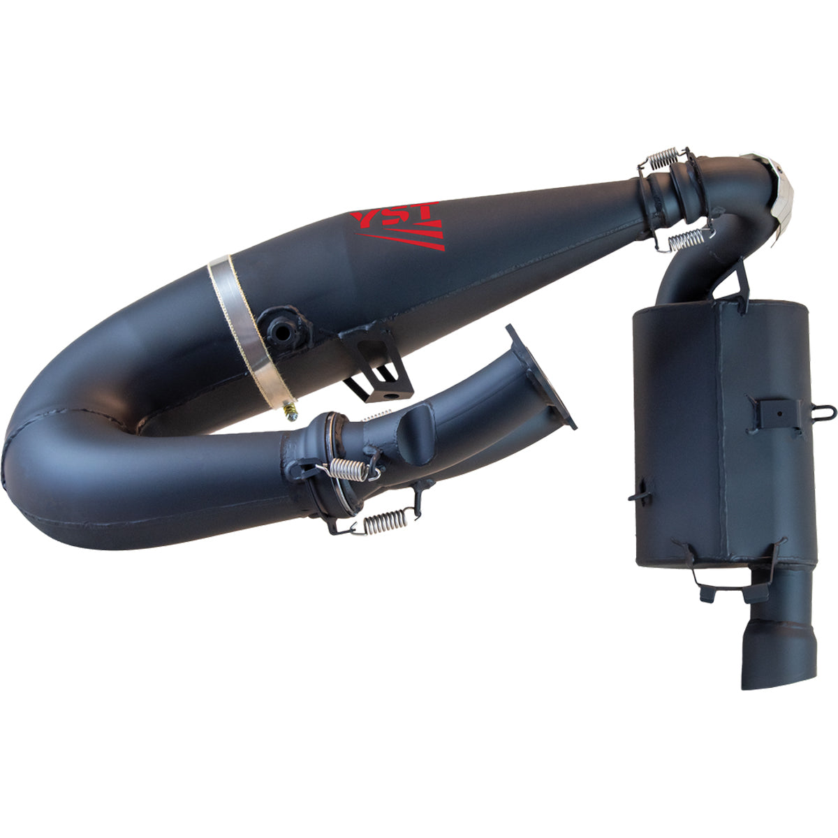 SLP Lightweight Single Pipe Set for 2025-26 Polaris 9R Indy XCR & Switchback Assault Models - 09-922