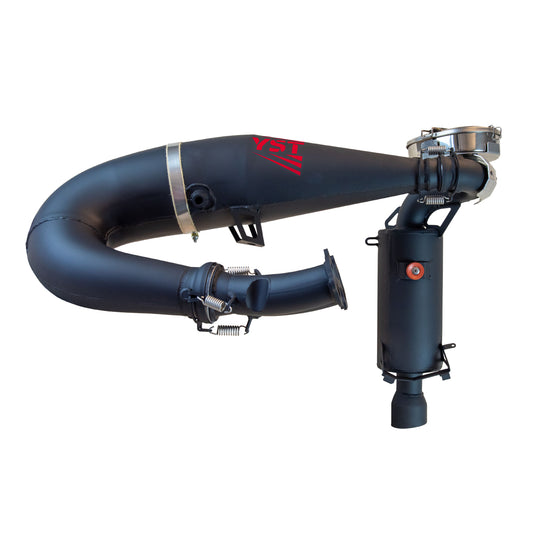 SLP PicNic'R ULTRA-LITE Single Pipe Set with Trail Chef Combo for 2025-26 Polaris 9R Indy XCR & Switchback Assault Models - 09-932-12-18250