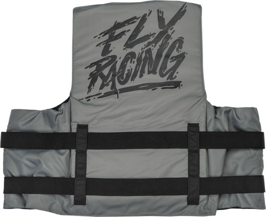 Fly Racing Nylon Flotation Life Vest - 221-30411 - Grey/Black