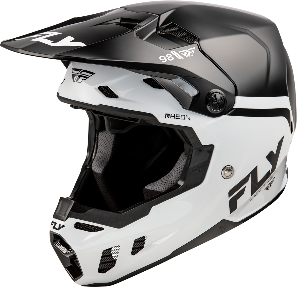 Fly Racing Formula-CC Objective Helmet - Black/White - 73-4349
