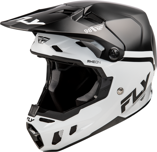 Fly Racing Formula-CC Objective Helmet - Black/White - 73-4349
