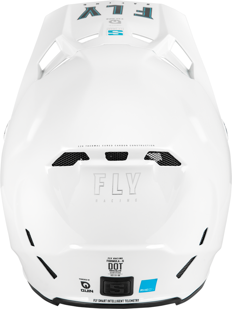 Fly Racing Formula S Carbon Helmet - 73-4494 - White