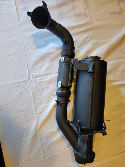 SLP Lightweight Series Silencer for 2022-26 Polaris 850 Boost Models - Matte Black Ceramic Coated - 09-340-S