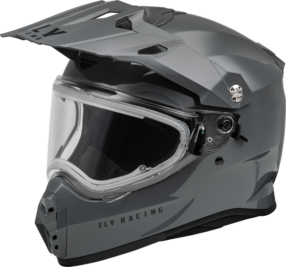 Fly Racing Trekker Cold Weather Helmet Electric Shield - Grey - 73-31365