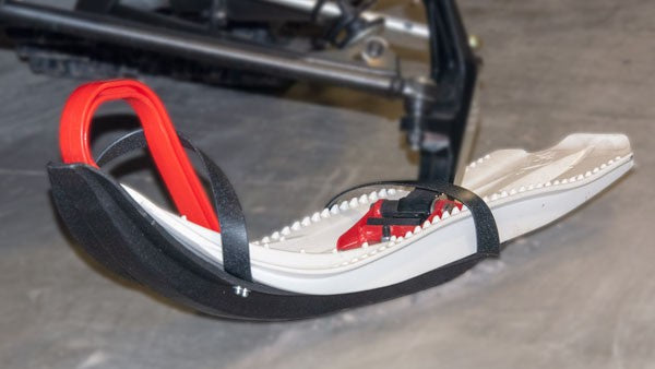 SLP Ski Slips - Black with 22" Straps - 35-230