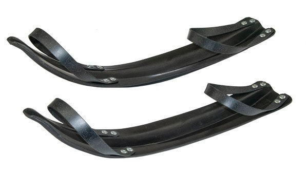 SLP Ski Slips - Black with 22" Straps - 35-230