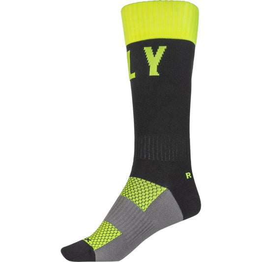 Fly Racing MX Pro Socks - Hi-Vis / Black - 350-0530