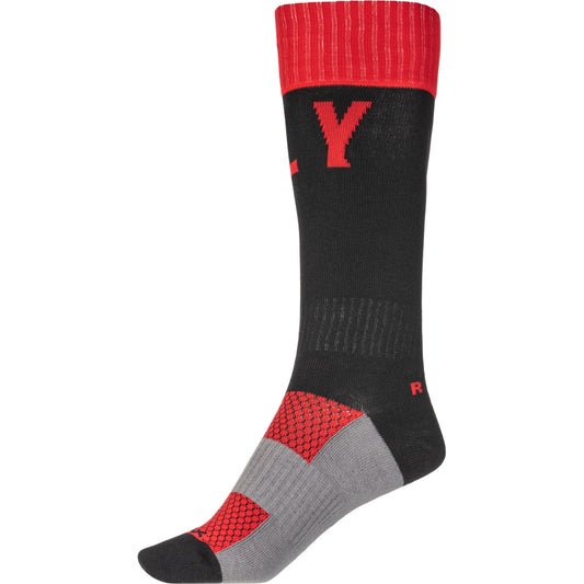 Fly Racing MX Pro Socks - Red / Black - 350-0532