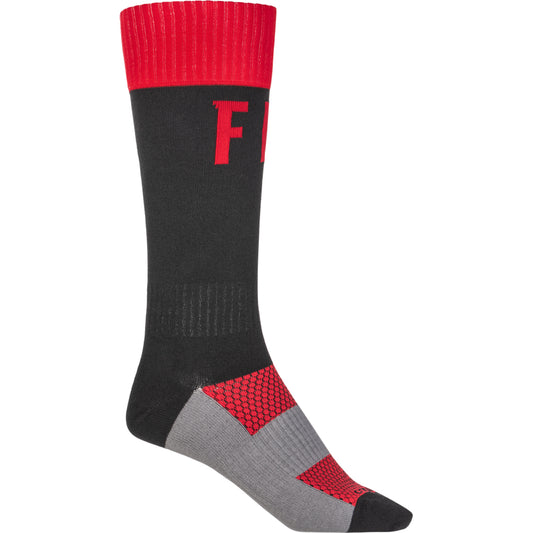 Fly Racing MX Pro Socks - Red / Black - 350-0532