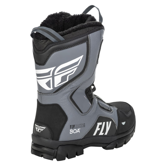 Fly Racing Marker BOA Boot - Black / Grey