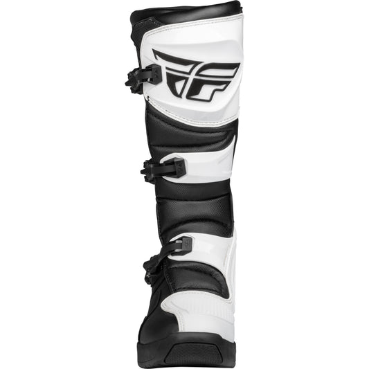 Fly Racing Maverik LT MX Boots - White / Black - 364-663