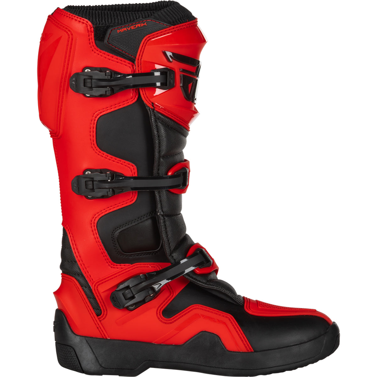 Fly Racing Maverik MX Boots - Red / Black - 364-673