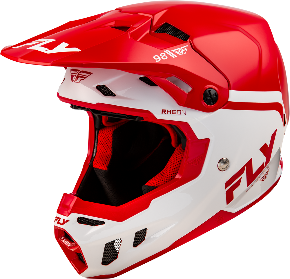 Fly Racing Formula-CC Objective Helmet - Red/White - 73-4347
