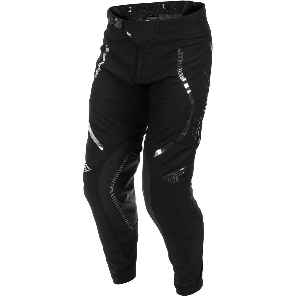 Fly Racing Evolution DST SE Spark Jersey & Pant Combo - Black with Silver