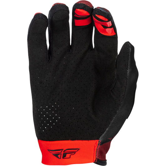 Fly Racing Lite Youth Gloves - Red with Black