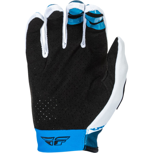 Fly Racing Lite Youth Gloves - Blue with White