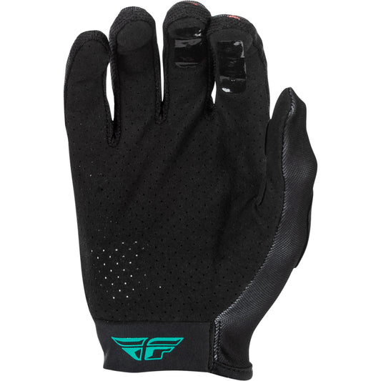 Fly Racing Lite Youth Americana Gloves - Black, Red with Gold