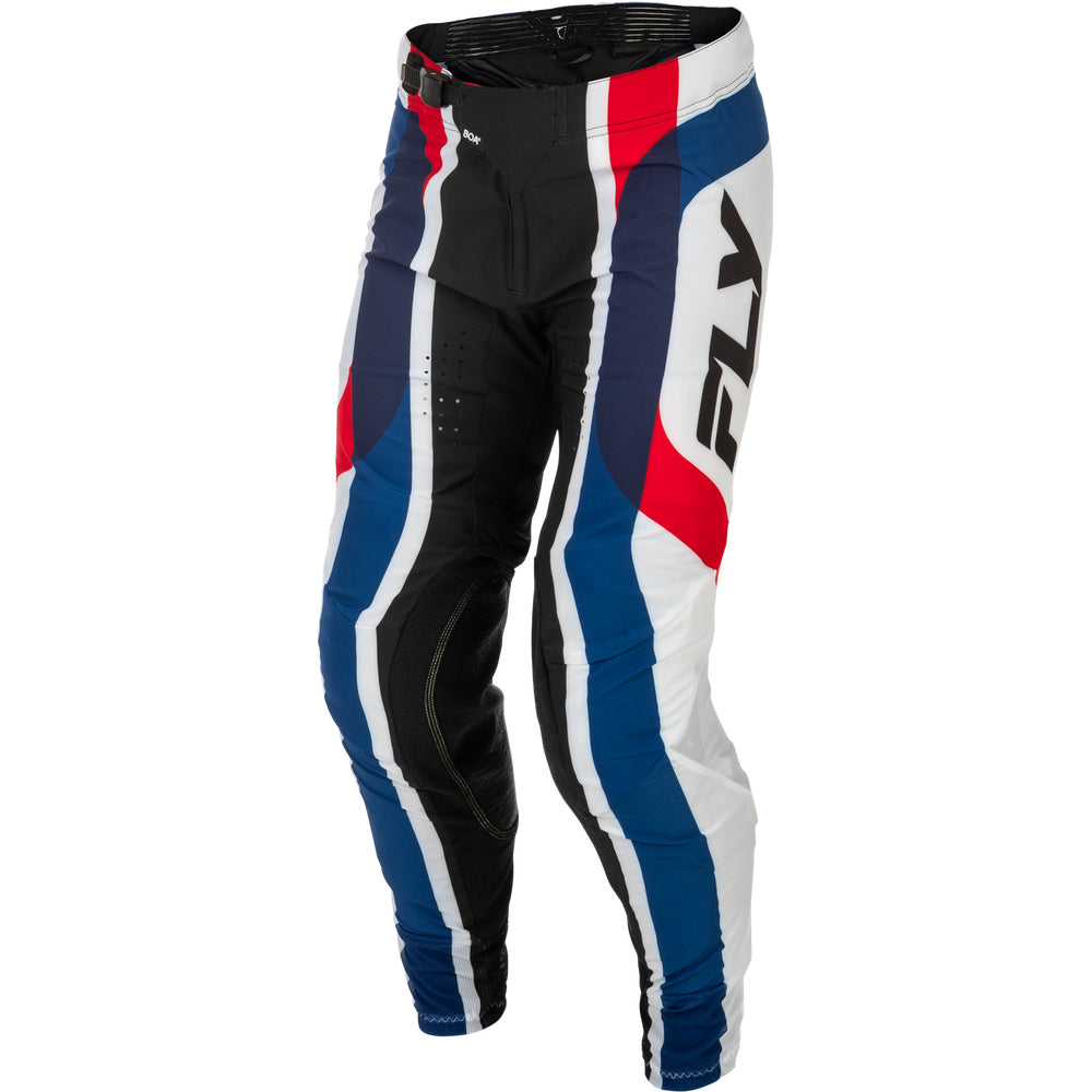 Fly Racing Lite SE Glory Youth Pants - Red, White with Blue