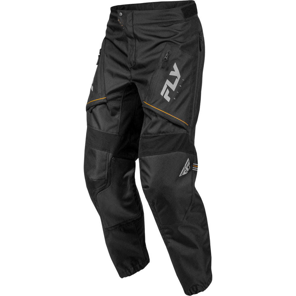 Fly Racing Patrol Jersey & Pant Combo - Black with Grey