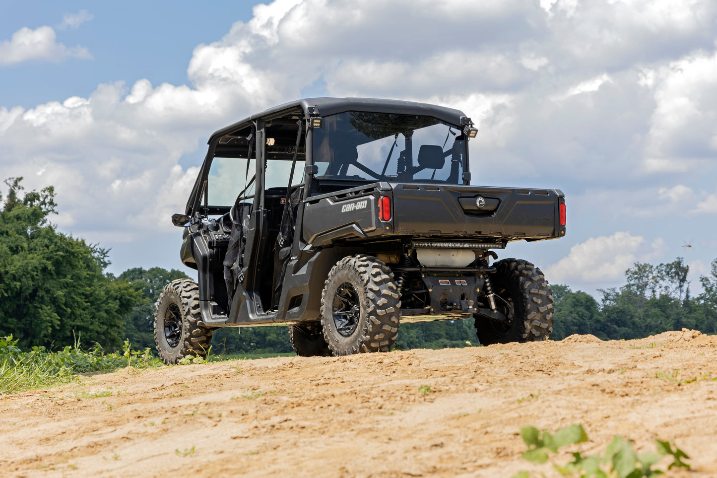 Rough Country M1 Rear Coil Over Shocks / Ride Height Adjust for Can-Am Defender HD5/HD8/HD9/HD10