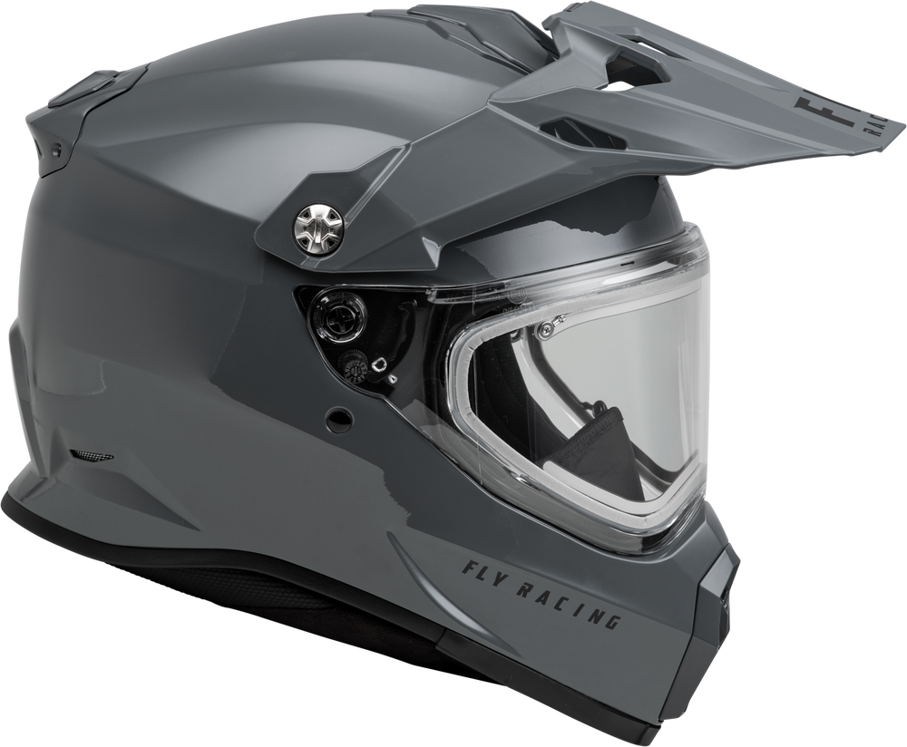 Fly Racing Trekker Cold Weather Helmet Electric Shield - Grey - 73-31365