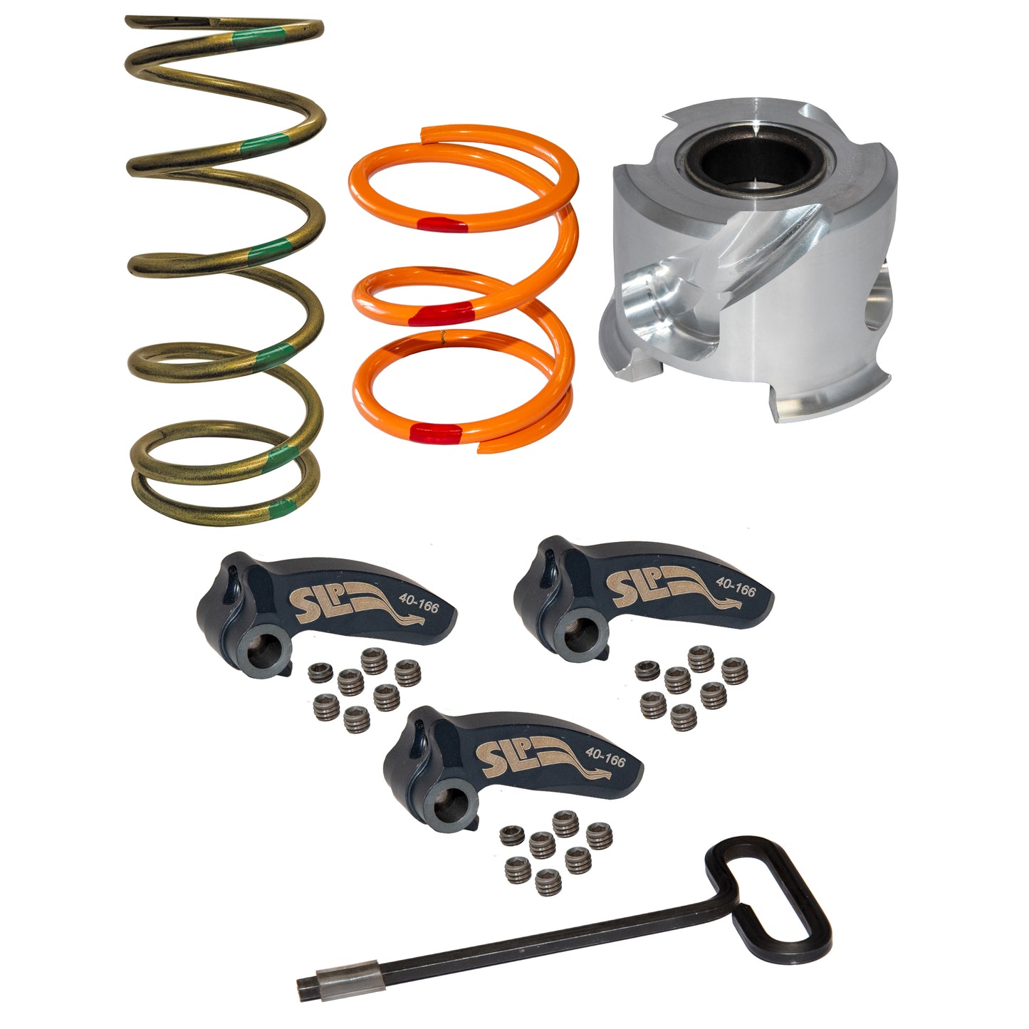 SLP Trail Clutch Kit for 2021 RZR-4 XP Turbo - 4500'+ - 41-7079