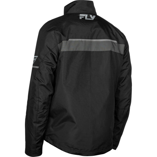 Fly Racing Aurora Jacket - Black with Grey