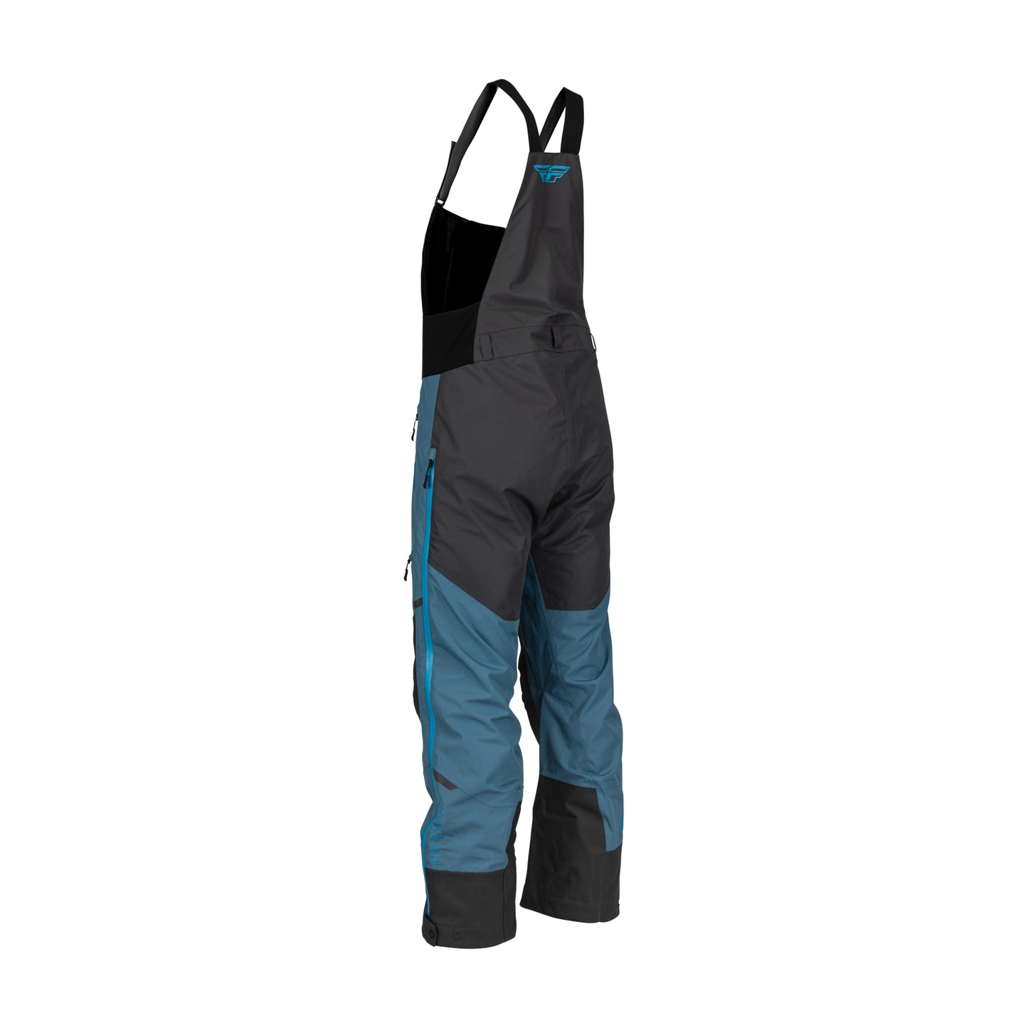 Fly Racing Incline Snow Jacket/Bib Combo - Blue/Grey - Small Jacket/Bib