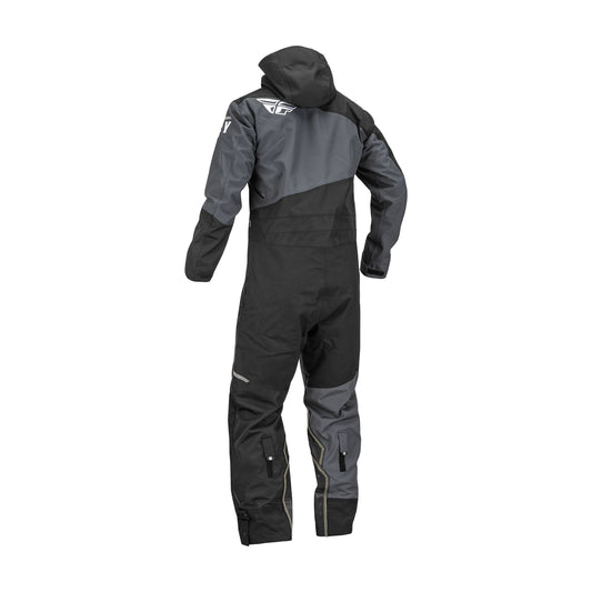 Fly Racing Cobalt Snowbike Monosuit Shell  - Black / Grey - 470-4355
