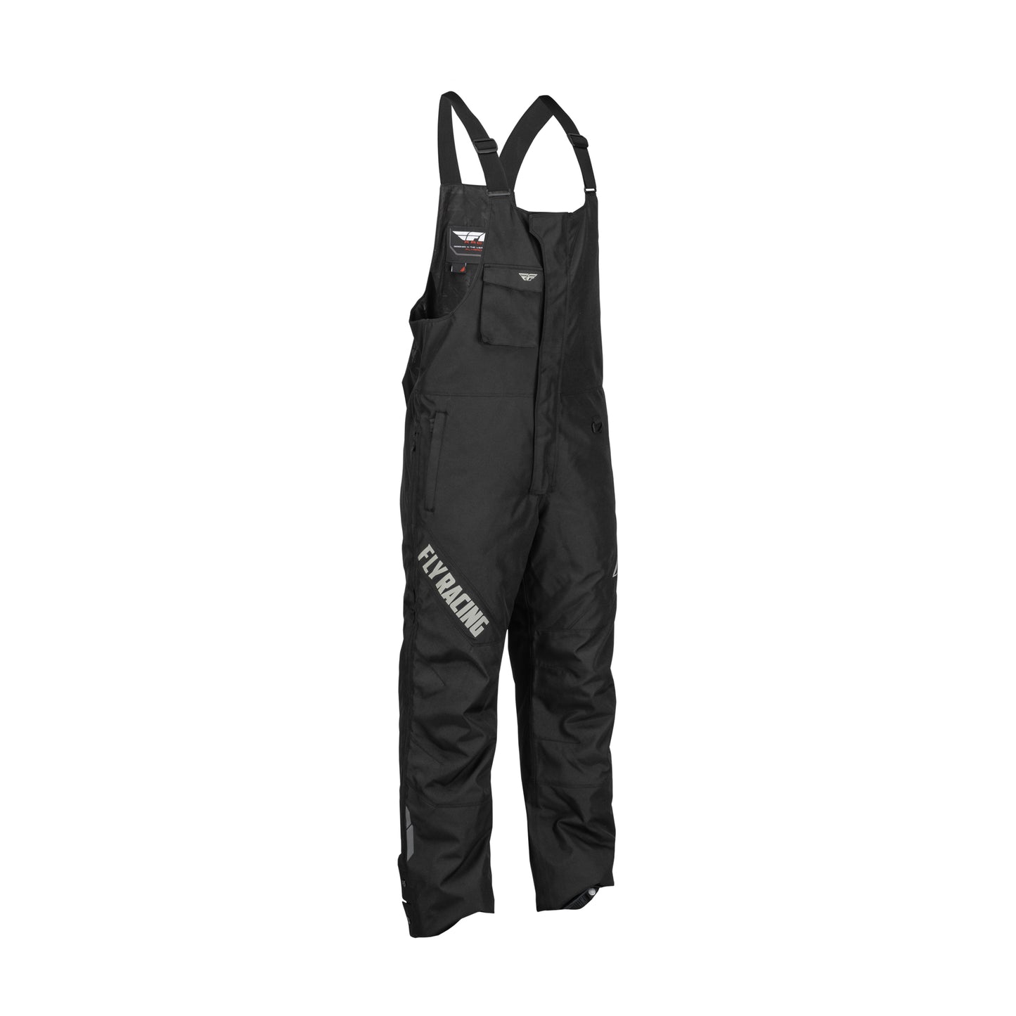 Fly Racing Aurora Snow Jacket/Bib Combo - Grey/Black/Orange - Small Jacket/Bib