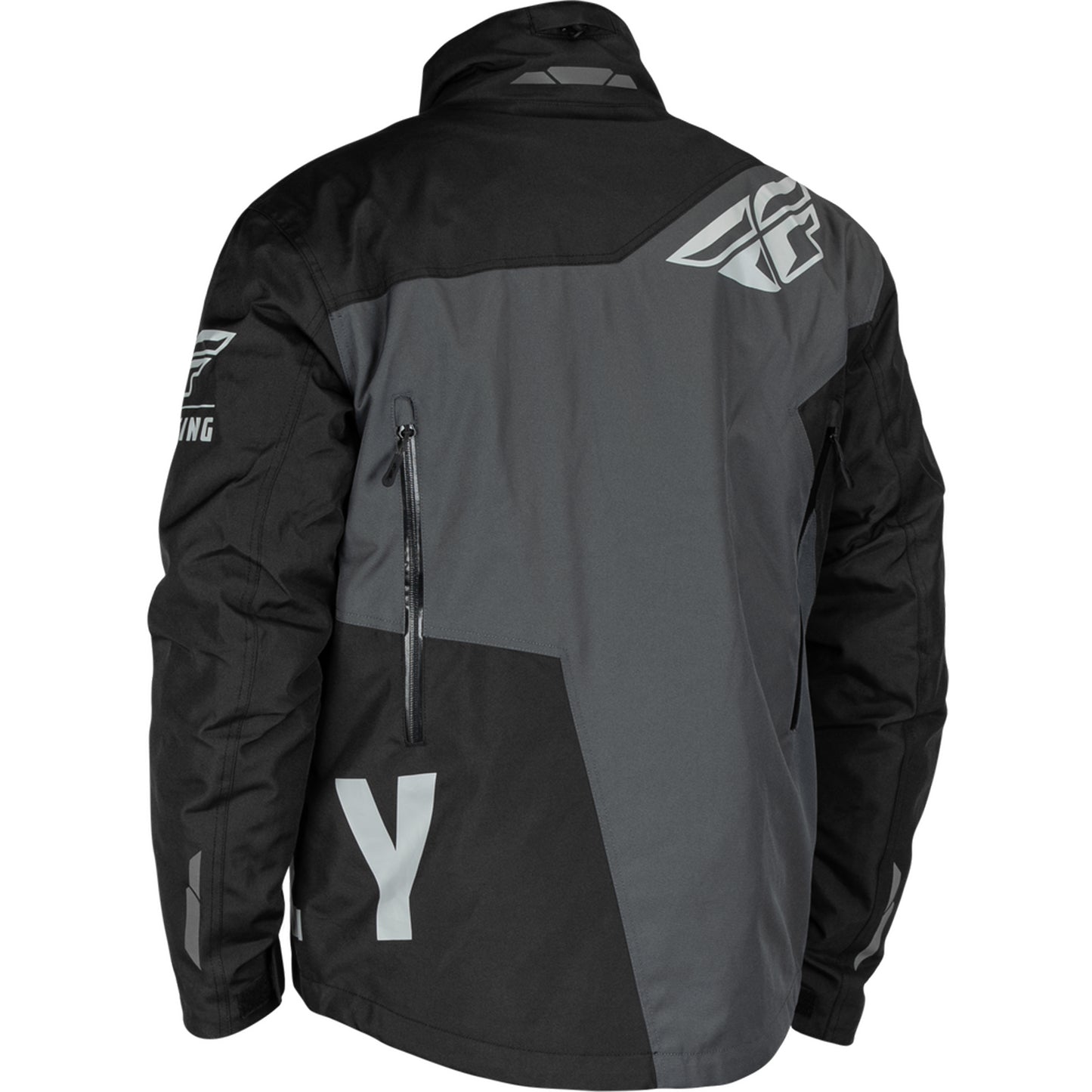 Fly Racing SNX Pro Snow Jacket/Bib Combo - Black/Grey - Medium