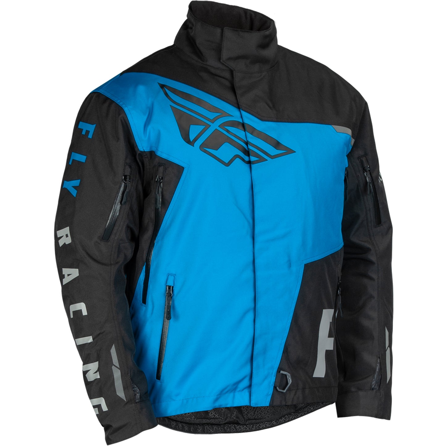 Fly Racing SNX Pro Snow Jacket/Bib Combo - Blue/Black/Grey - Small