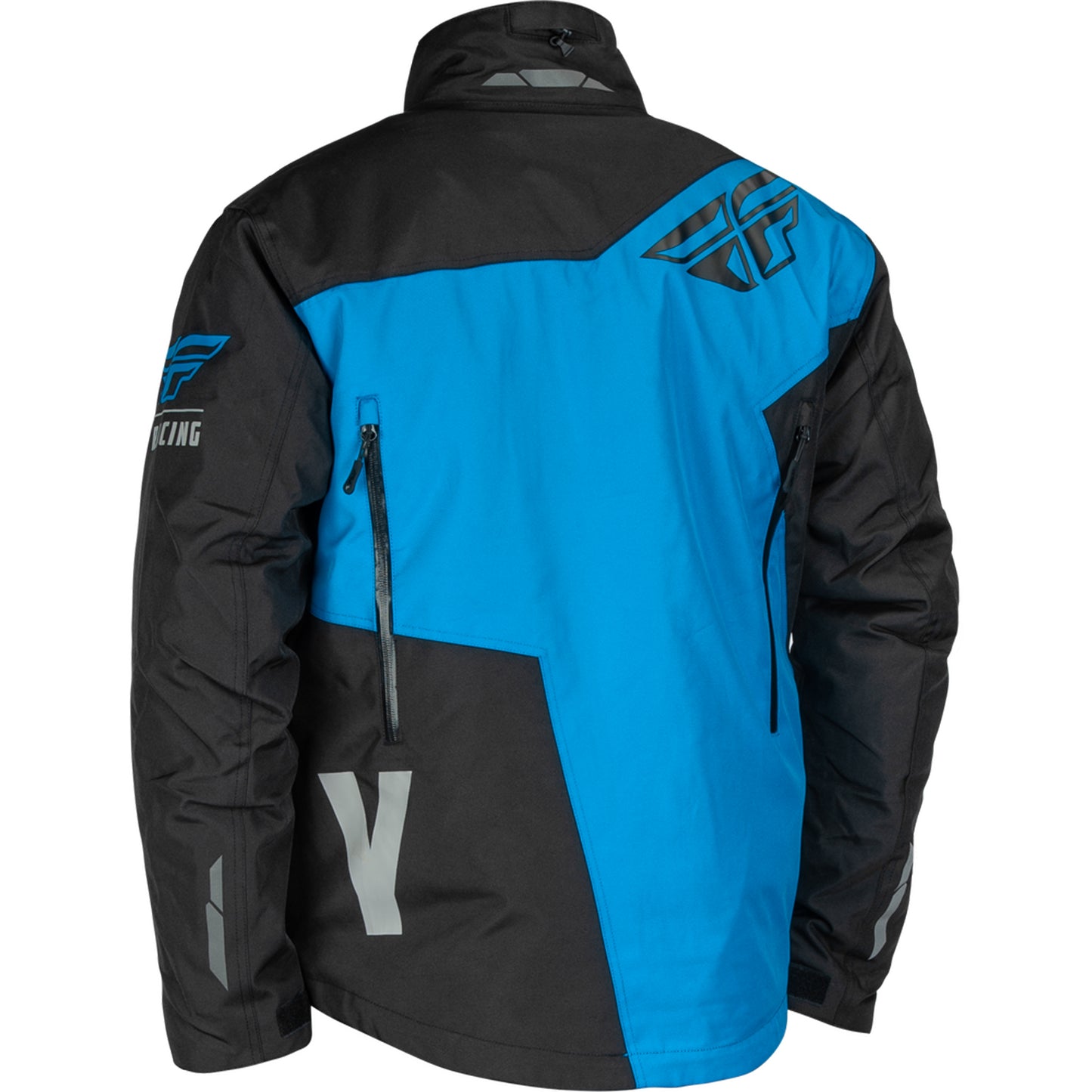 Fly Racing SNX Pro Snow Jacket/Bib Combo - Blue/Black/Grey - Small