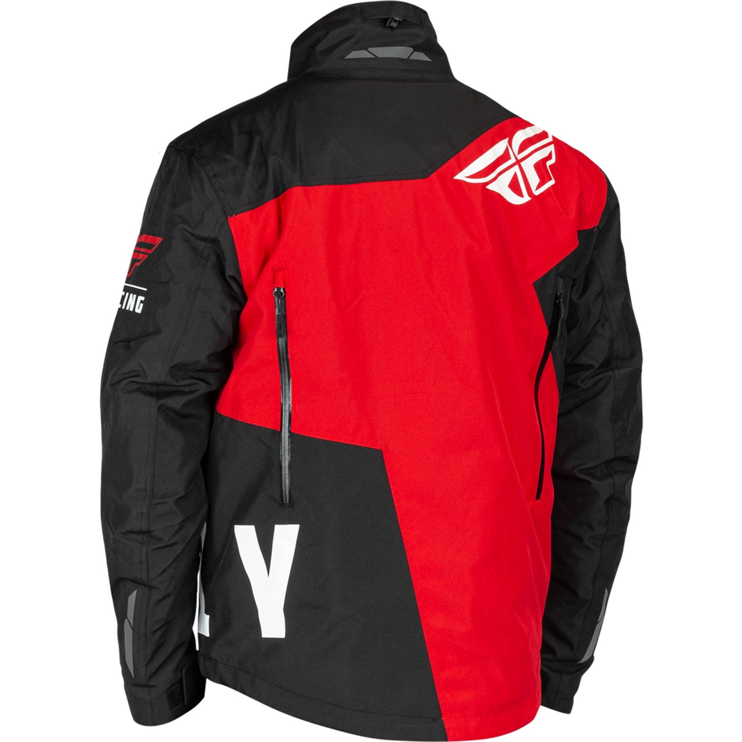 Fly Racing SNX Pro Snowbike Jacket/Bib Combo - Red/Black - 2X-Large