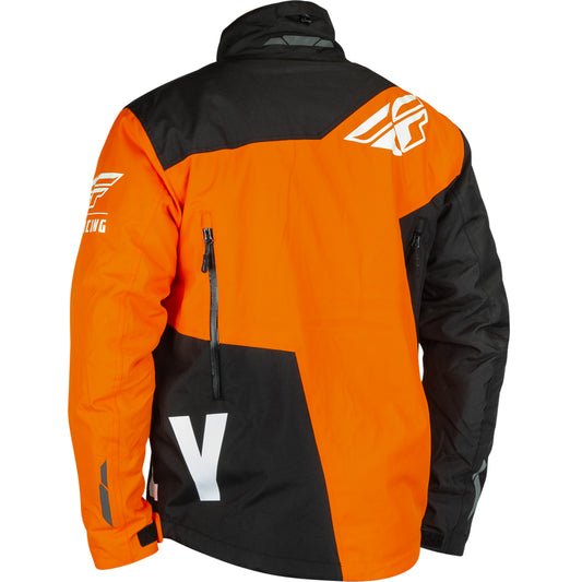 Fly Racing Youth SNX Pro Jacket - Black / Orange - 470-5404Y