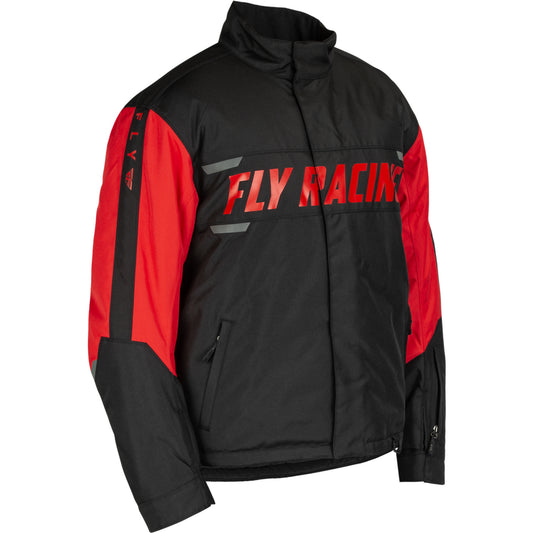 Fly Racing Outpost Jacket - Black / Red - 470-5502