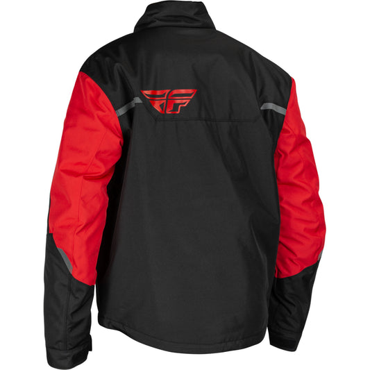 Fly Racing Outpost Jacket - Black / Red - 470-5502