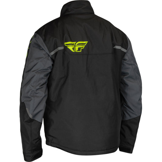 Fly Racing Outpost Jacket - Black / Grey / Hi-Vis - 470-5503