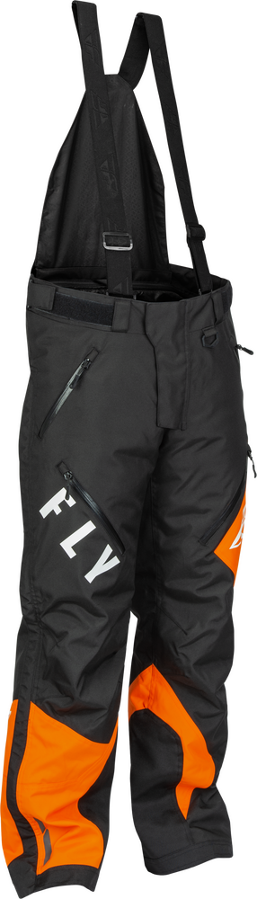 Fly Racing SNX Pro Snow Jacket/Bib Combo - Orange/Black - Medium