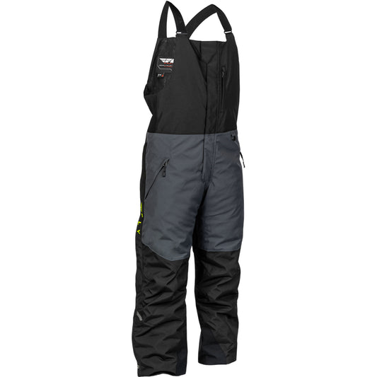 Fly Racing Outpost Bib - Black / Grey / Hi-Vis - 470-6502