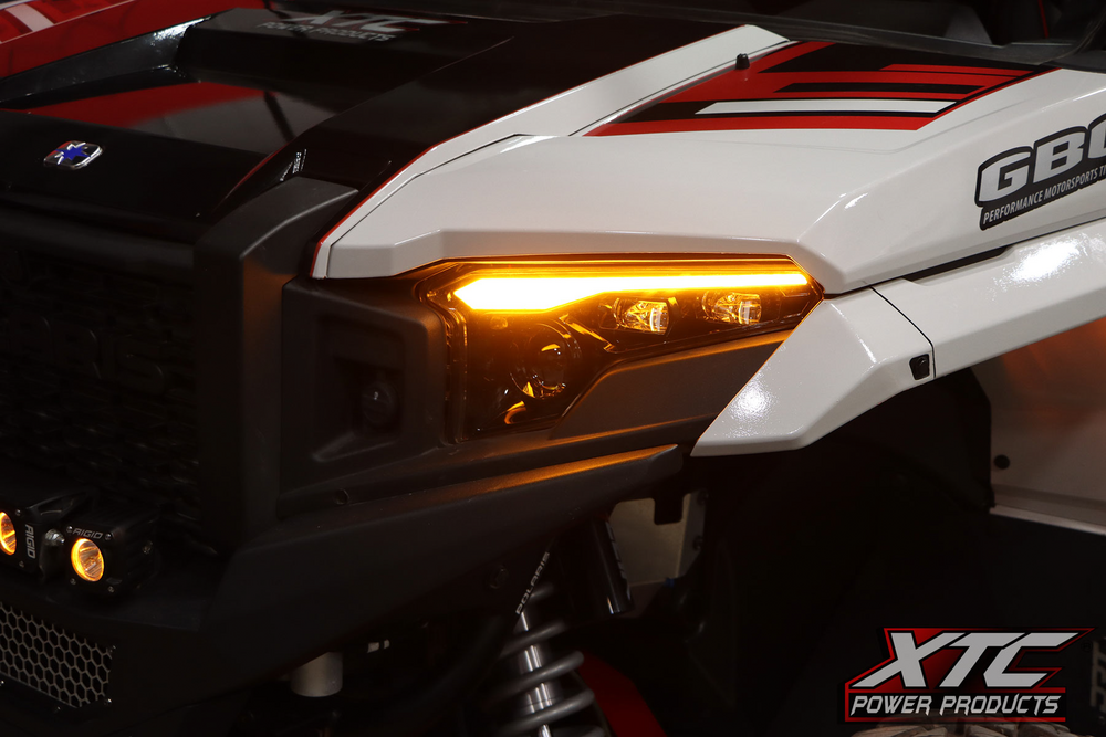 XTC Power Products Headlight W/Amber Turn Signals - 630-1151
