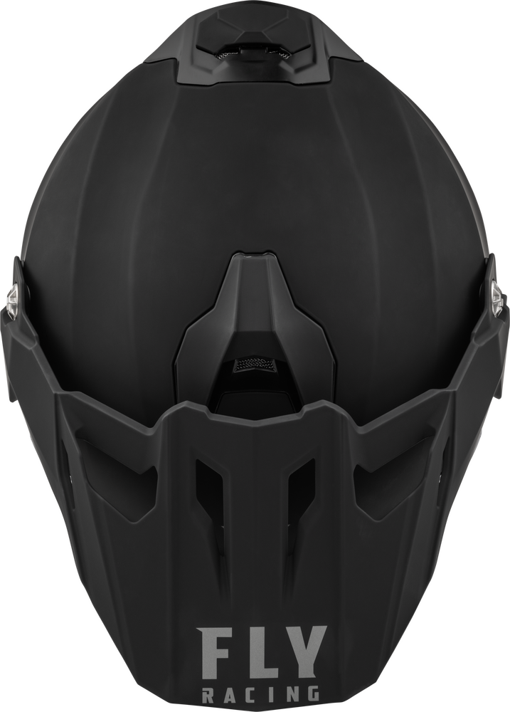 Fly Racing Trekker Cold Weather Solid Helmet Electric Shield - Matte Black - 73-31366