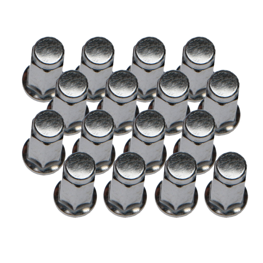 AWC 12mm X 1.25 Flat Base Chrome Lug Nuts Kit