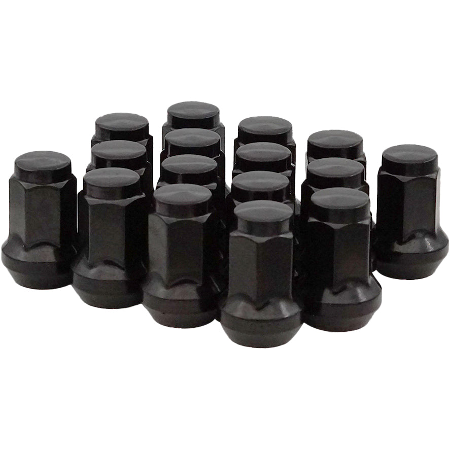 SEDONA 3/8"-24 Tapered Black Lug Nuts Kit